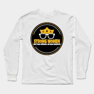 Strong Women Long Sleeve T-Shirt